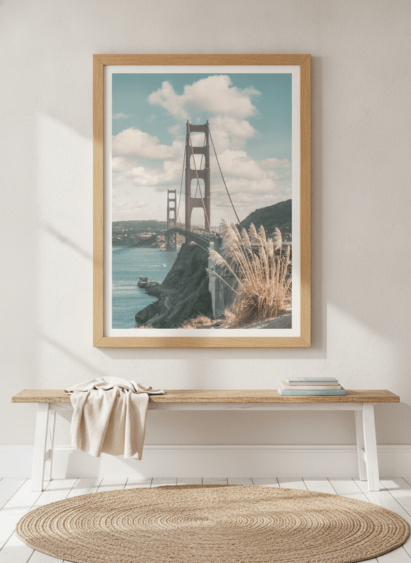 SAN FRANCISCO Golden Gate Bridge By Melanie Viola | Art & Canvas Print