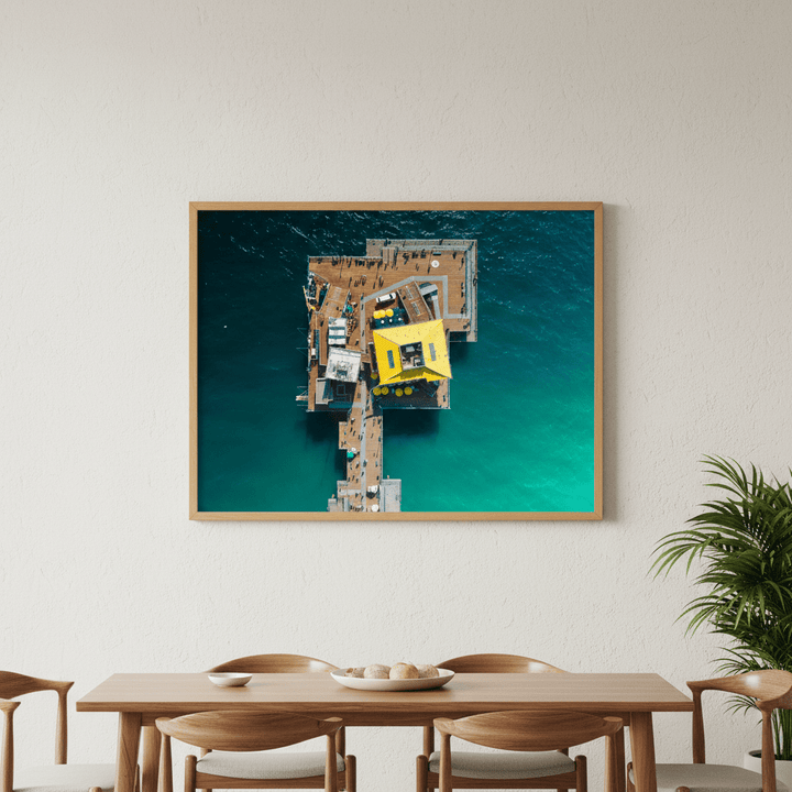 Santa Monica Pier, USA by L10 wall - art - picture - poster