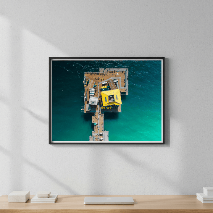Santa Monica Pier, USA by L10 wall - art - picture - poster