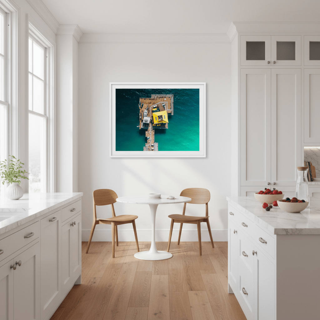 Santa Monica Pier, USA by L10 wall - art - picture - poster