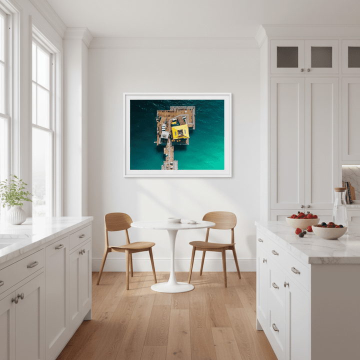 Santa Monica Pier, USA by L10 wall - art - picture - poster