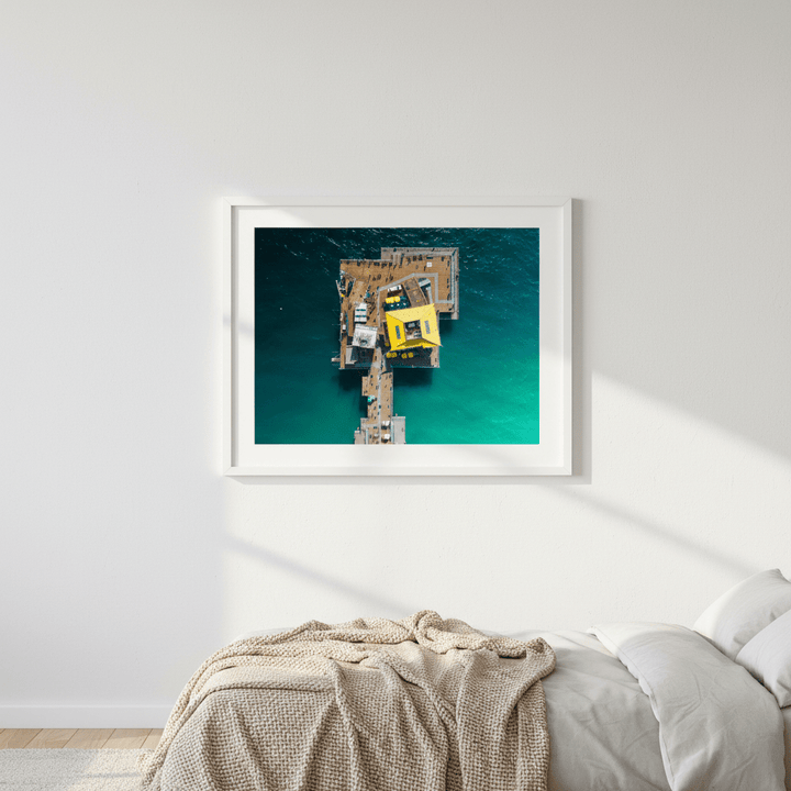 Santa Monica Pier, USA by L10 wall - art - picture - poster