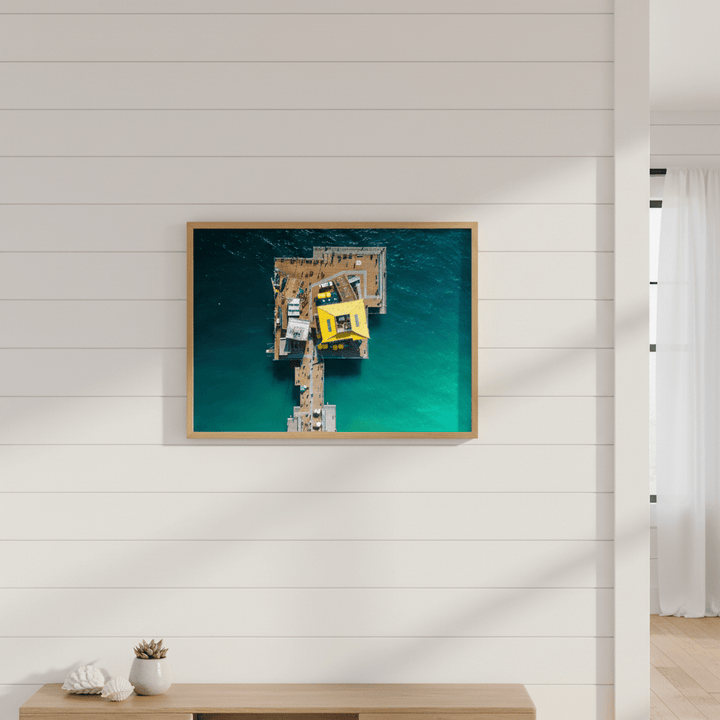 Santa Monica Pier, USA by L10 wall - art - picture - poster