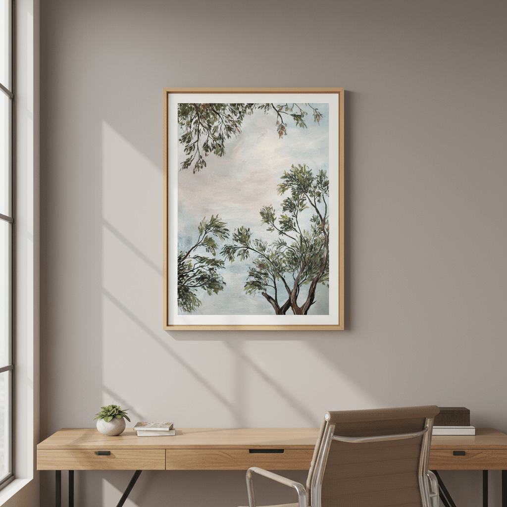 Scrubby Corner Canopy by Deer Muskeeter wall - art - picture - poster