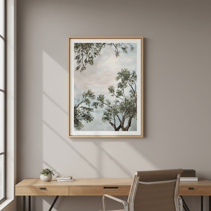 Scrubby Corner Canopy by Deer Muskeeter wall - art - picture - poster