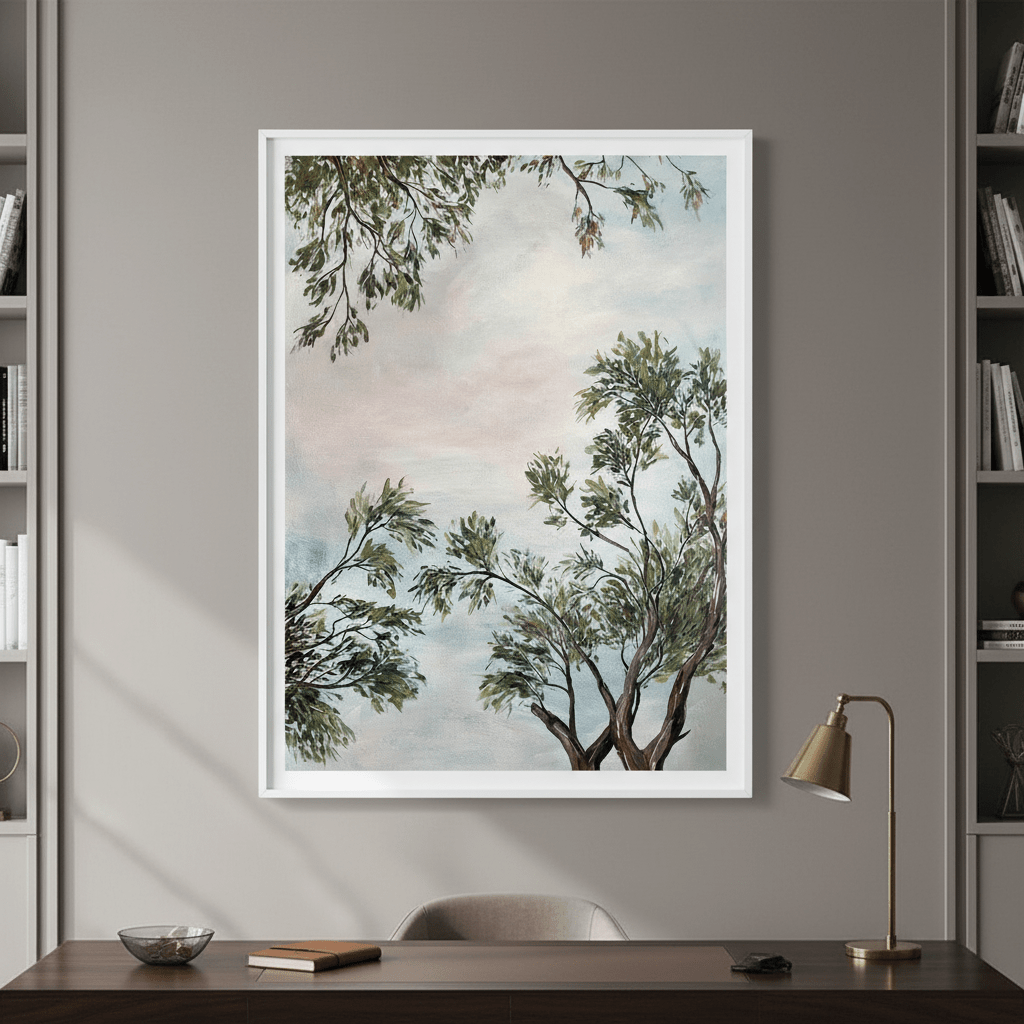 Scrubby Corner Canopy by Deer Muskeeter wall - art - picture - poster