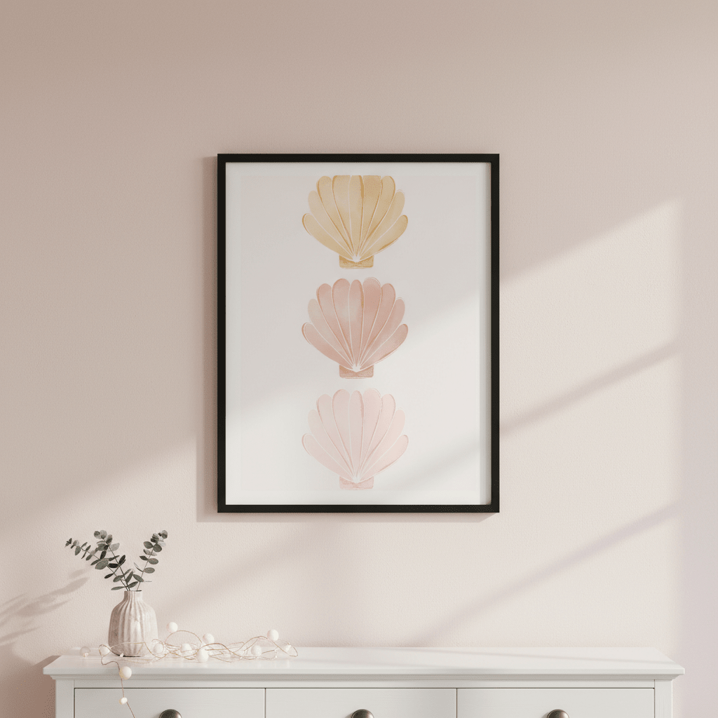 Sea Shells by Menina Lisboa wall - art - picture - poster