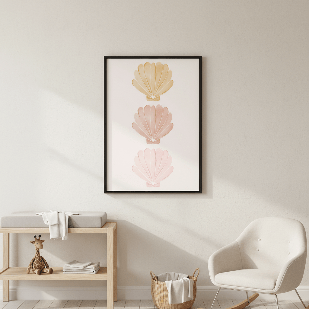 Sea Shells by Menina Lisboa wall - art - picture - poster