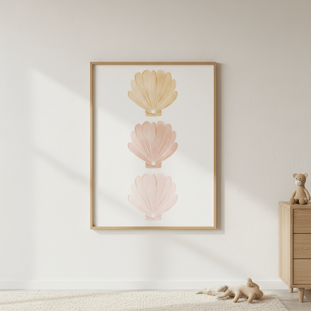 Sea Shells by Menina Lisboa wall - art - picture - poster
