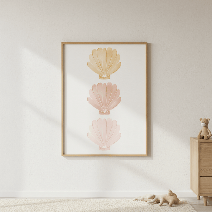 Sea Shells by Menina Lisboa wall - art - picture - poster