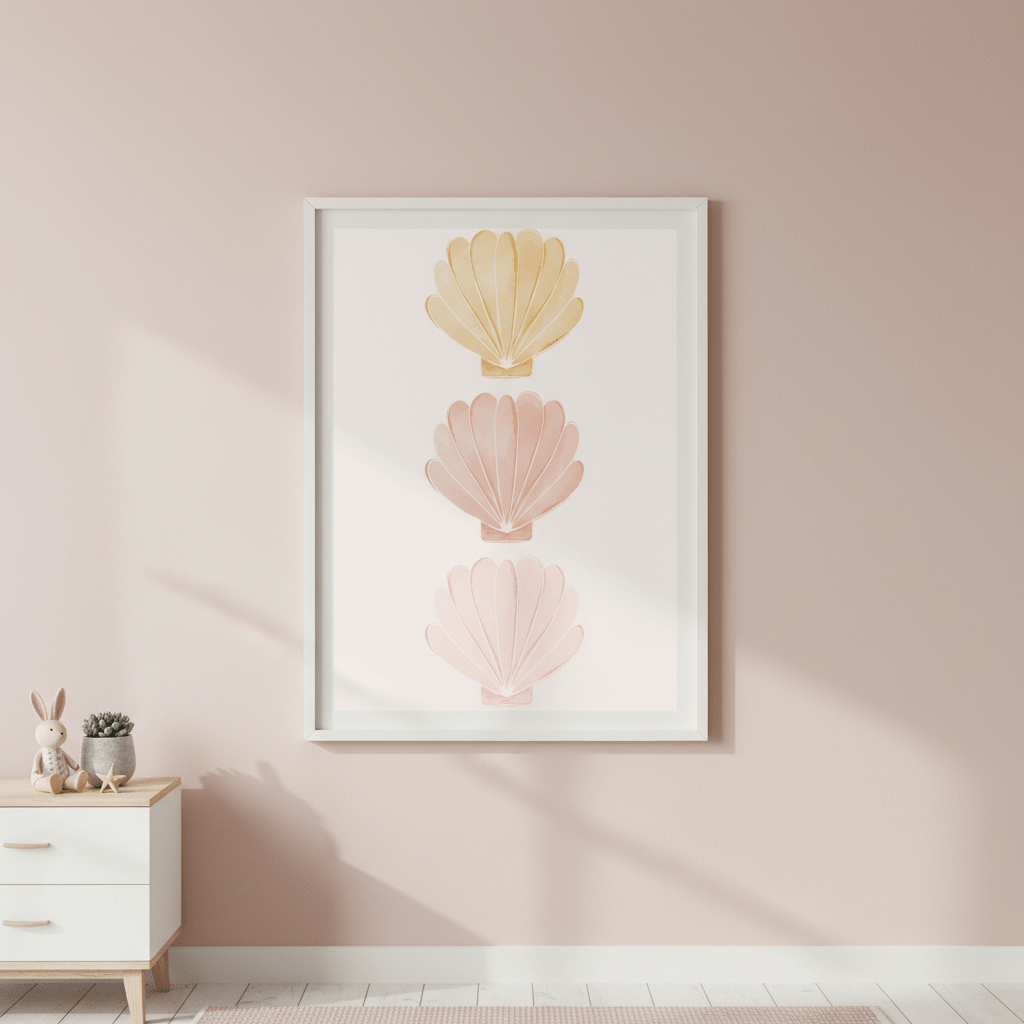 Sea Shells by Menina Lisboa wall - art - picture - poster