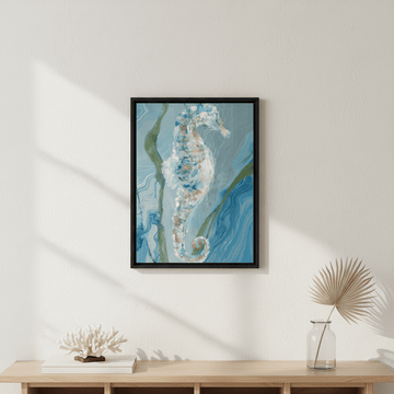 Seahorse by Julia Cheney wall - art - picture - poster