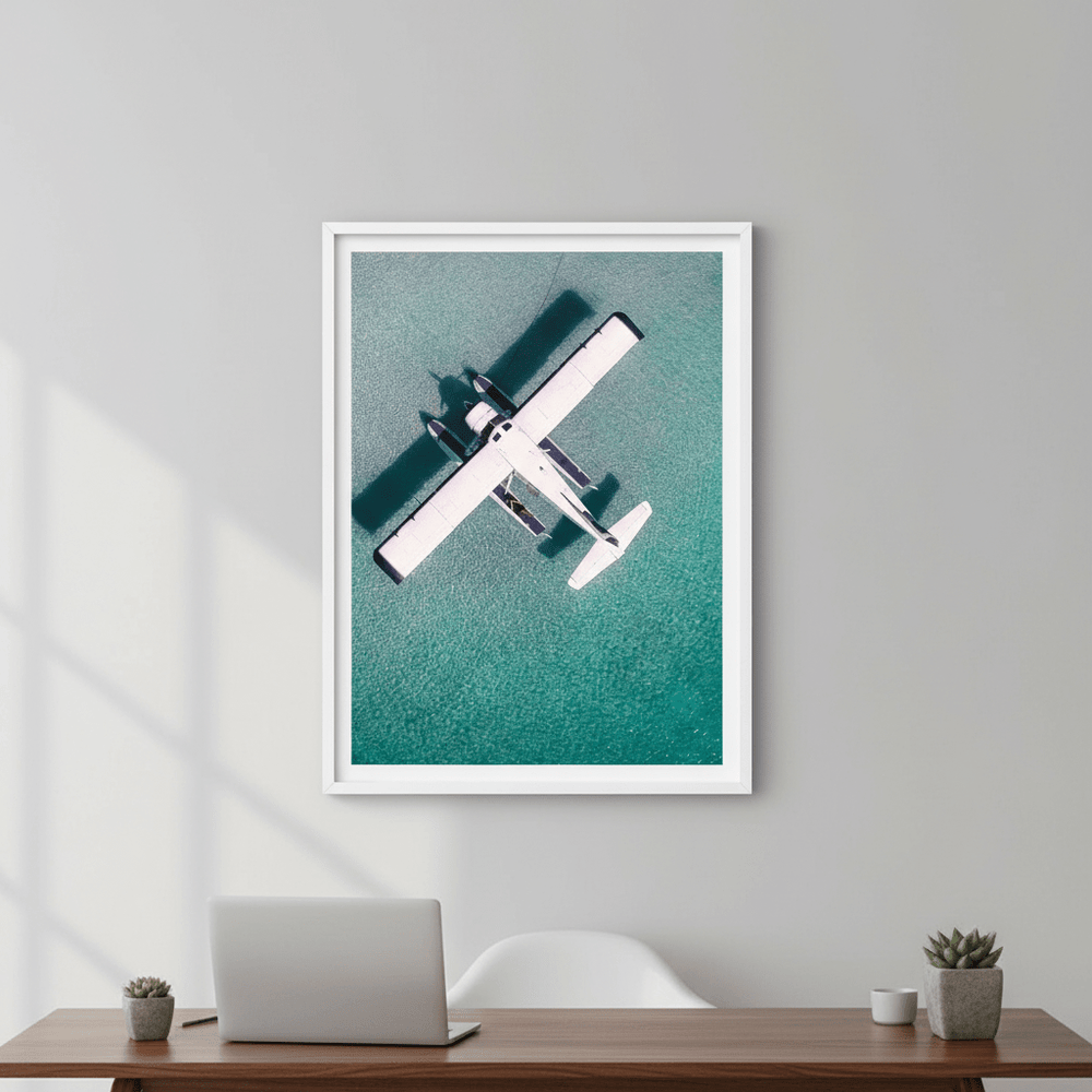 Seaplane Poster, Whitsunday by L10 wall - art - picture - poster