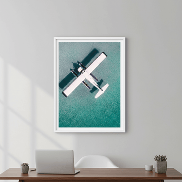 Seaplane Poster, Whitsunday by L10 wall - art - picture - poster