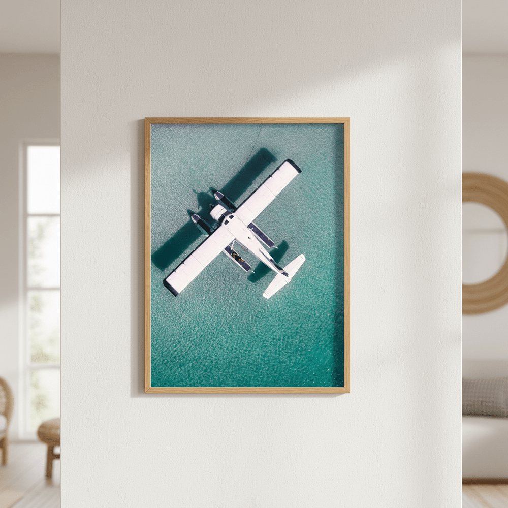 Seaplane Poster, Whitsunday by L10 wall - art - picture - poster