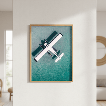 Seaplane Poster, Whitsunday by L10 wall - art - picture - poster