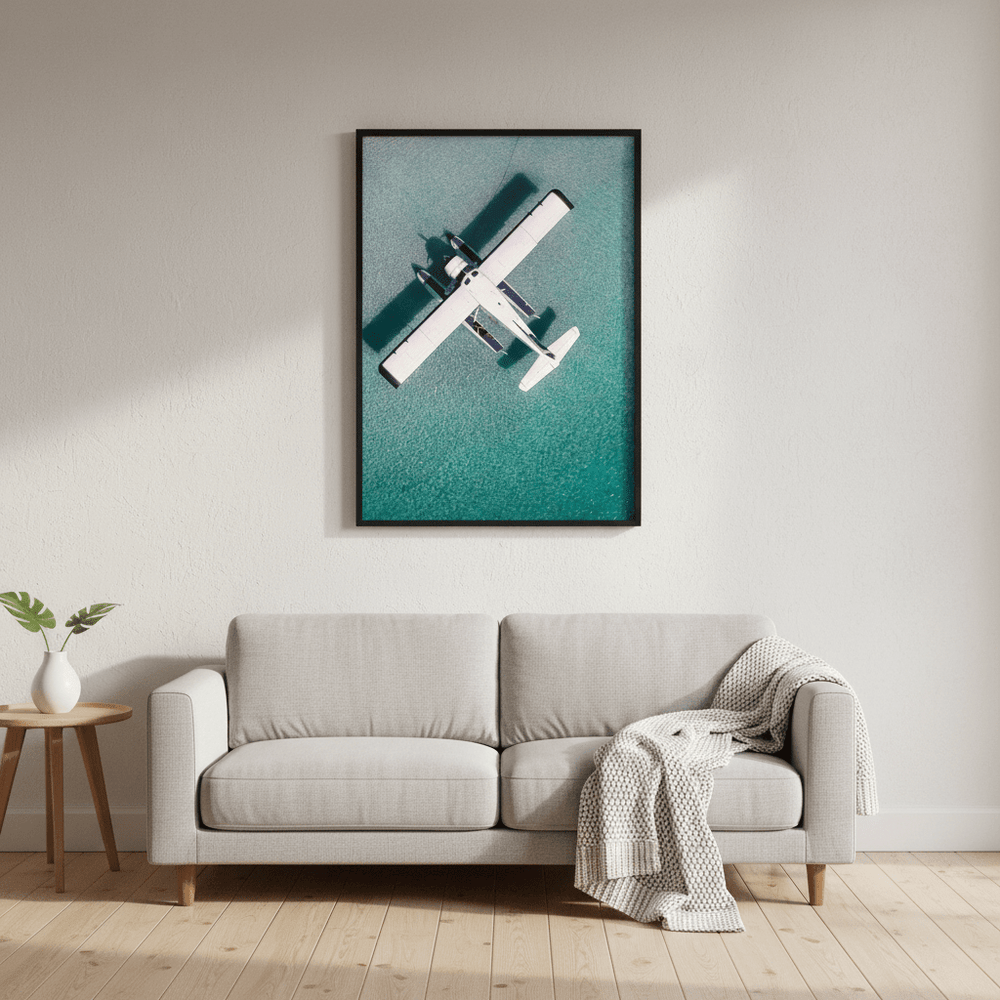 Seaplane Poster, Whitsunday by L10 wall - art - picture - poster