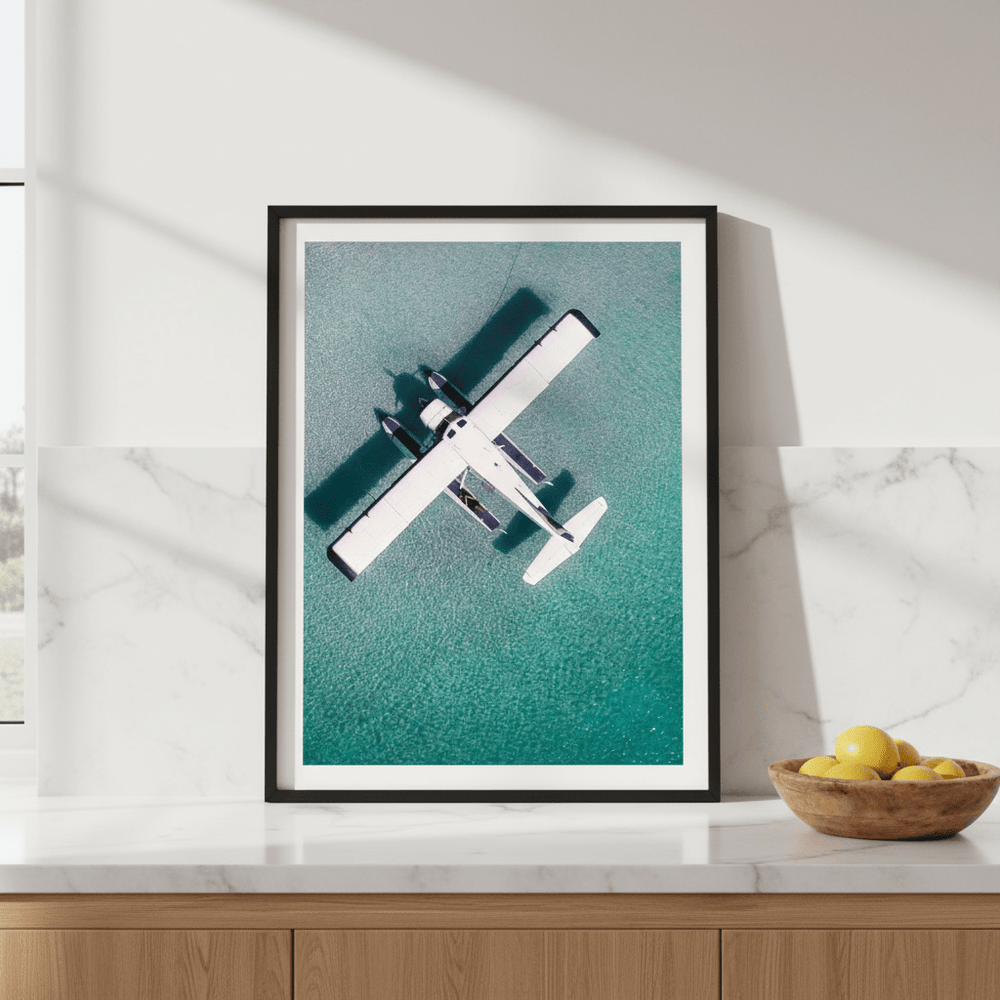 Seaplane Poster, Whitsunday by L10 wall - art - picture - poster