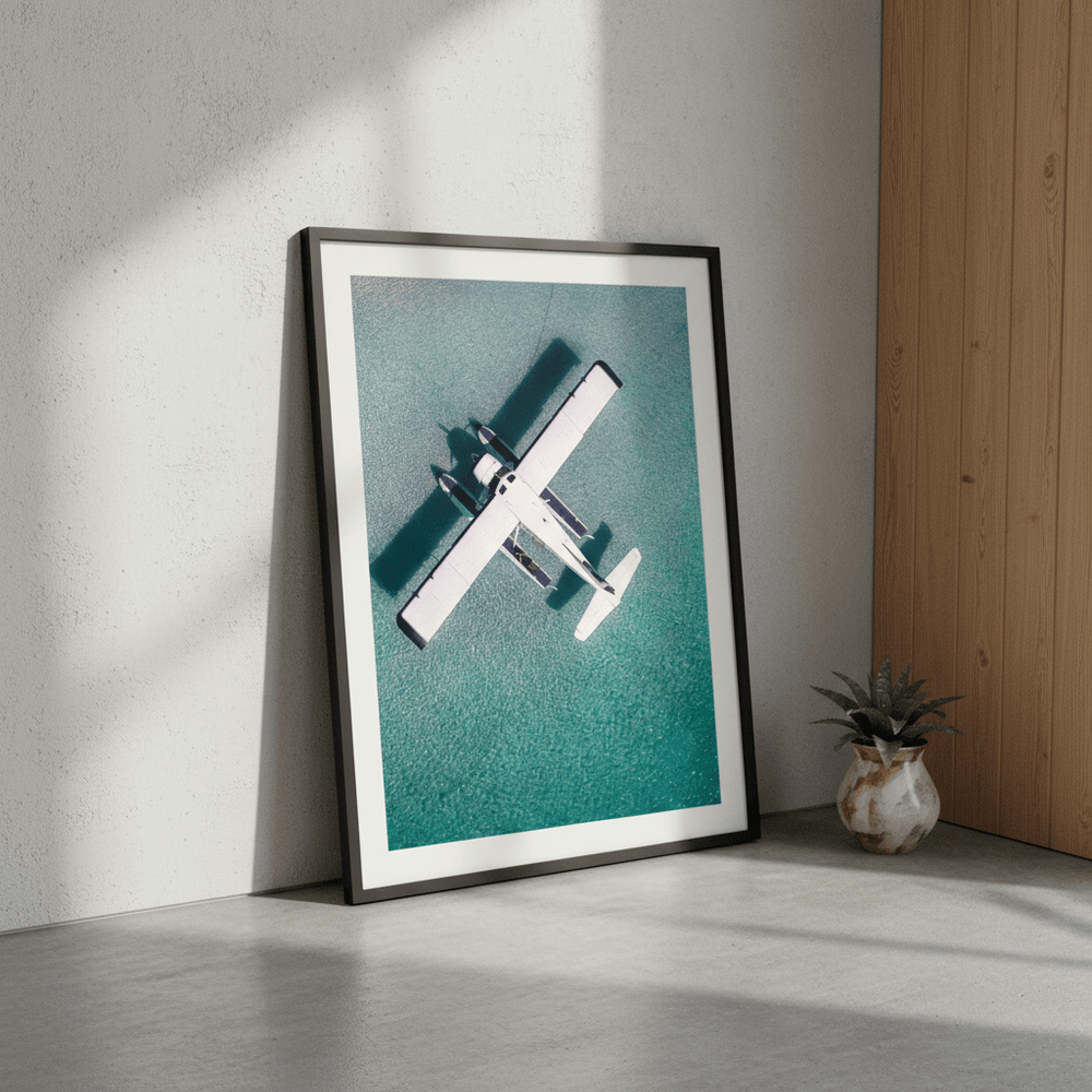 Seaplane Poster, Whitsunday by L10 wall - art - picture - poster