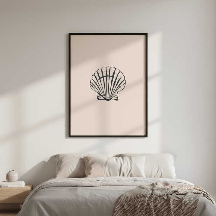 Seashell by Ivy Green Illustrations wall - art - picture - poster