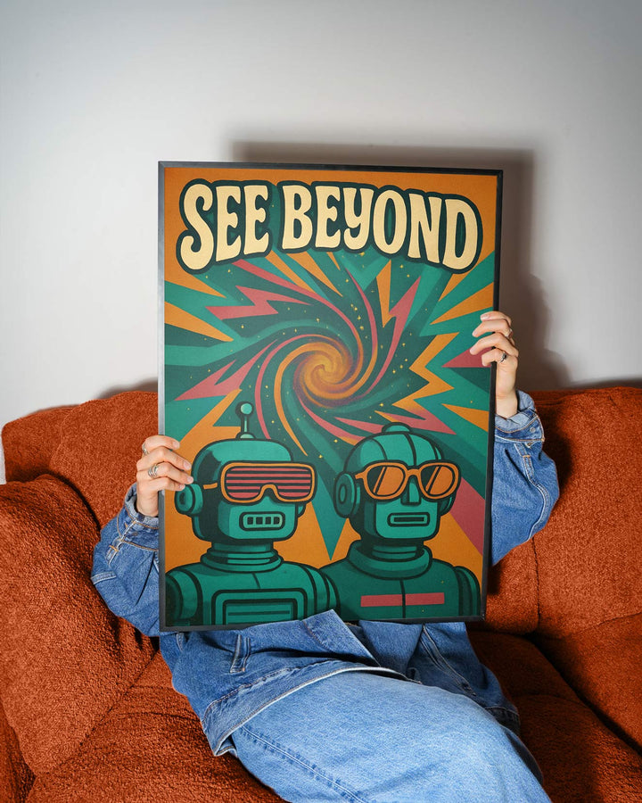 See Beyond Robot Art Poster wall - art - picture - poster