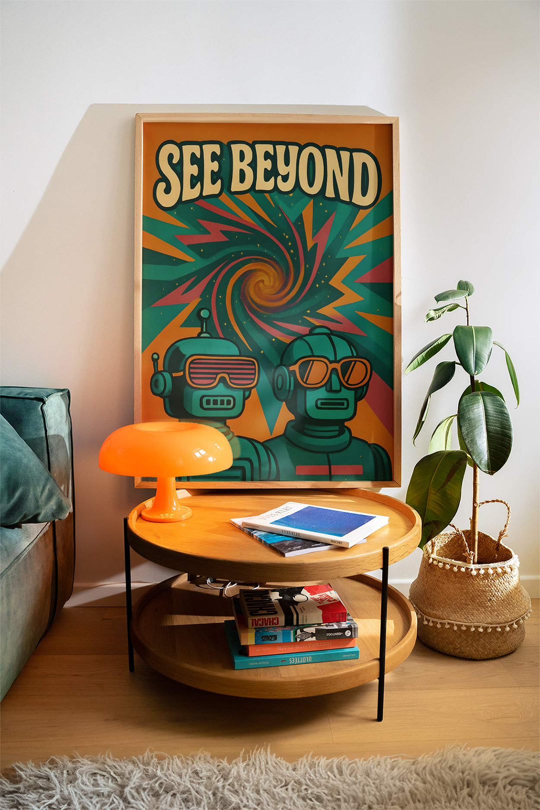 See Beyond Robot Art Poster wall - art - picture - poster