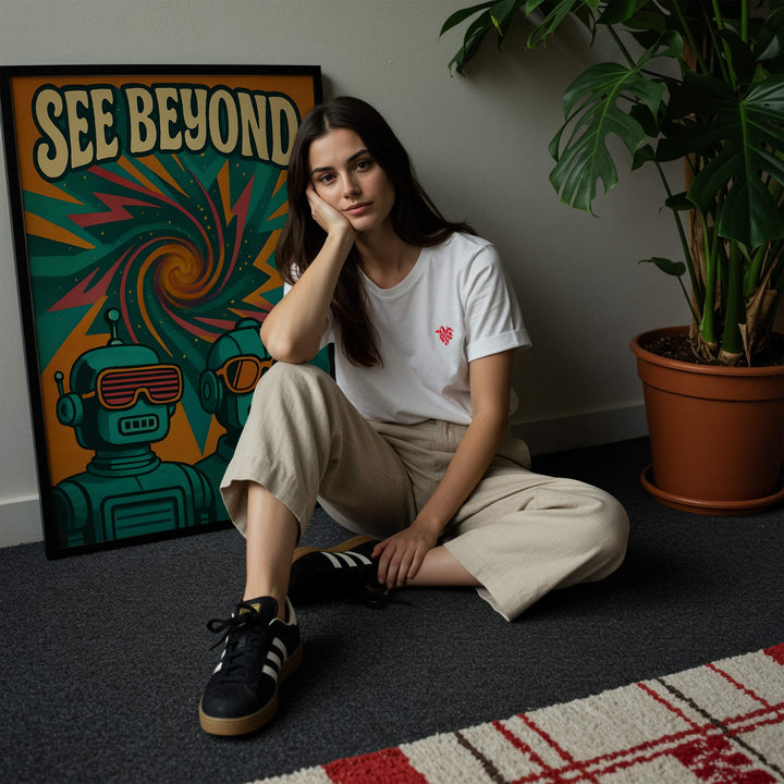 See Beyond Robot Art Poster wall - art - picture - poster