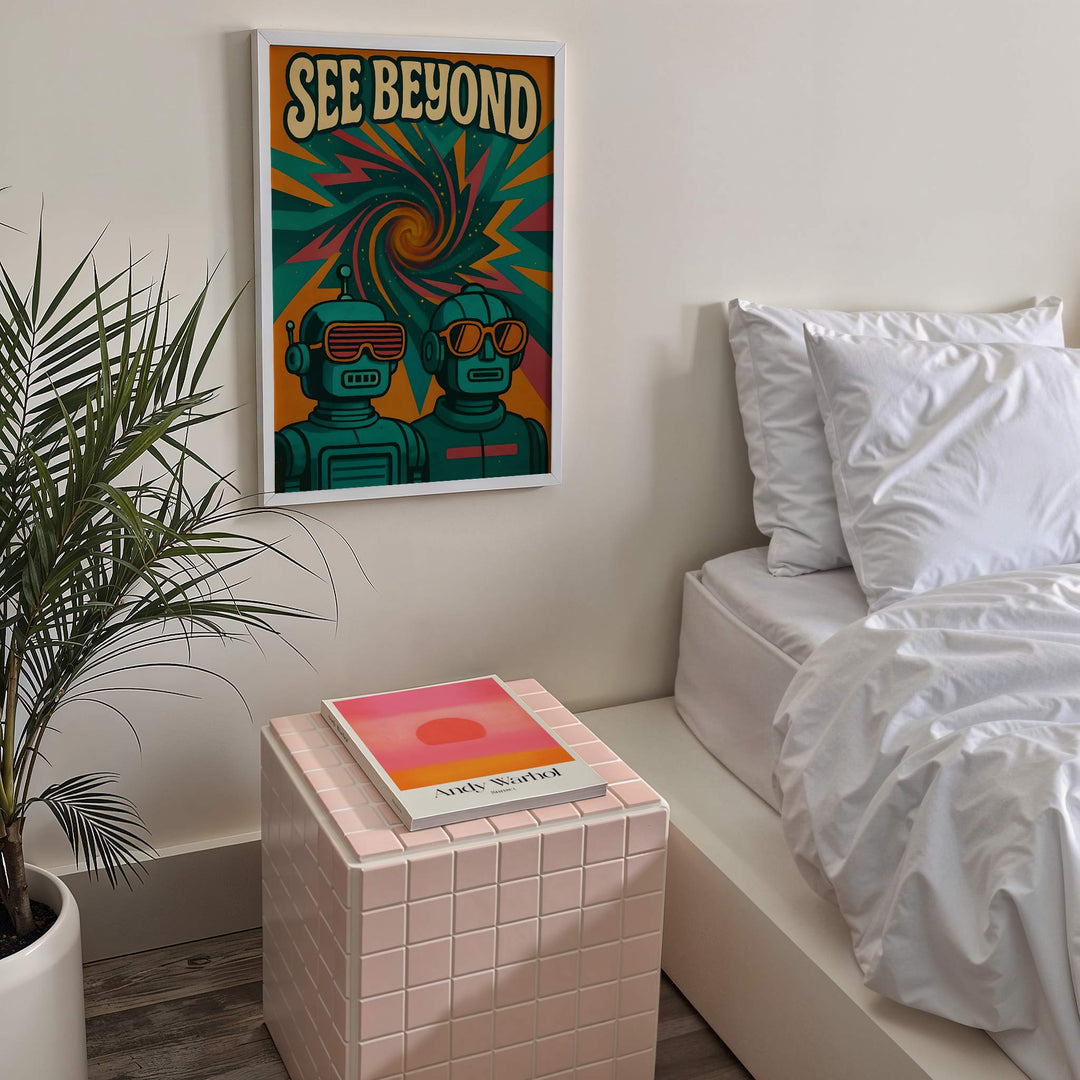 See Beyond Robot Art Poster wall - art - picture - poster