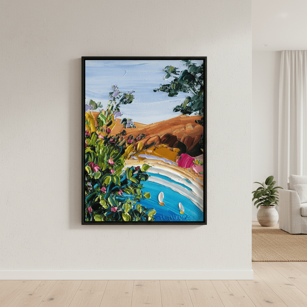 Seeing Pink by Angela Hawkey wall - art - picture - poster