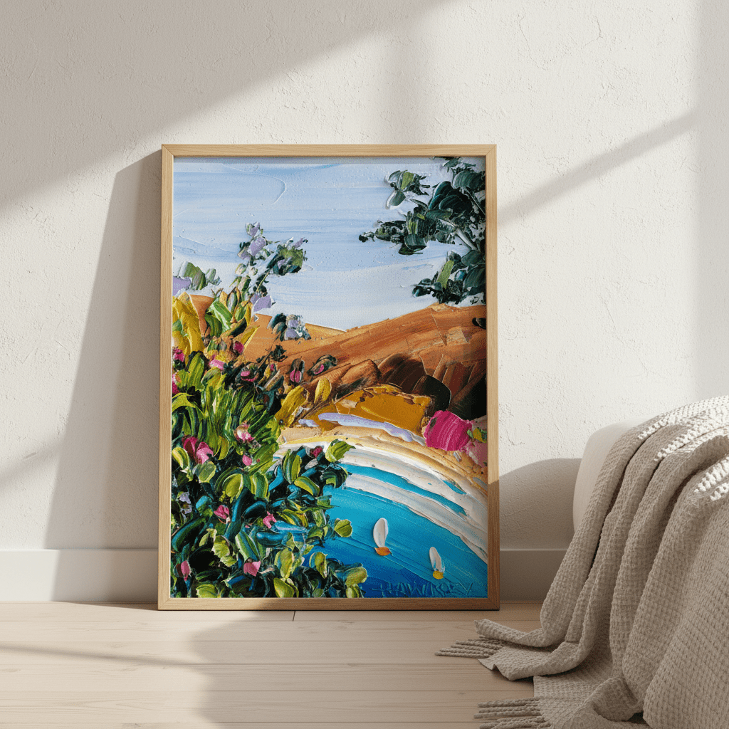 Seeing Pink by Angela Hawkey wall - art - picture - poster