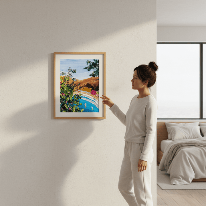 Seeing Pink by Angela Hawkey wall - art - picture - poster