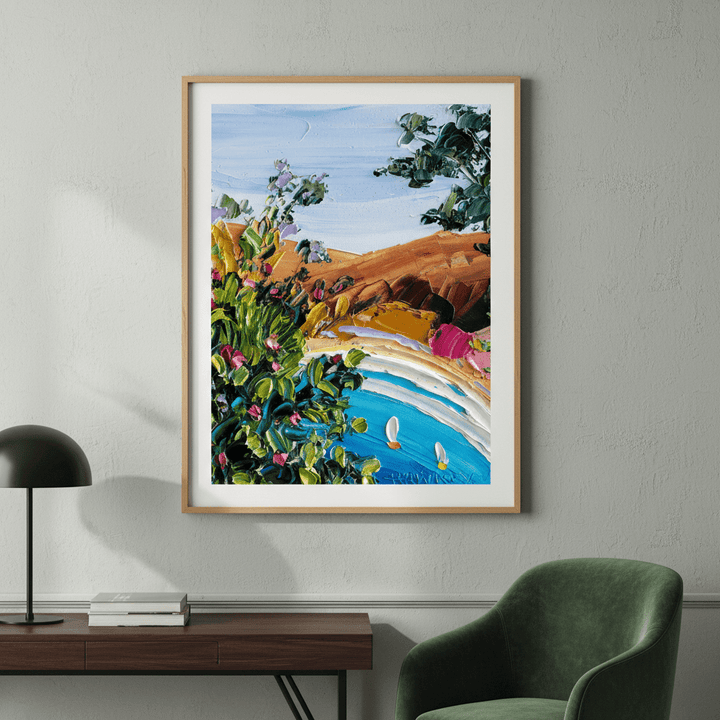 Seeing Pink by Angela Hawkey wall - art - picture - poster
