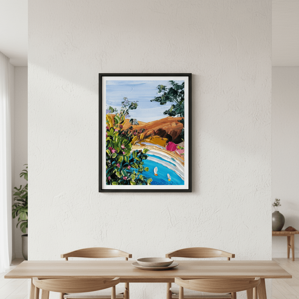 Seeing Pink by Angela Hawkey wall - art - picture - poster