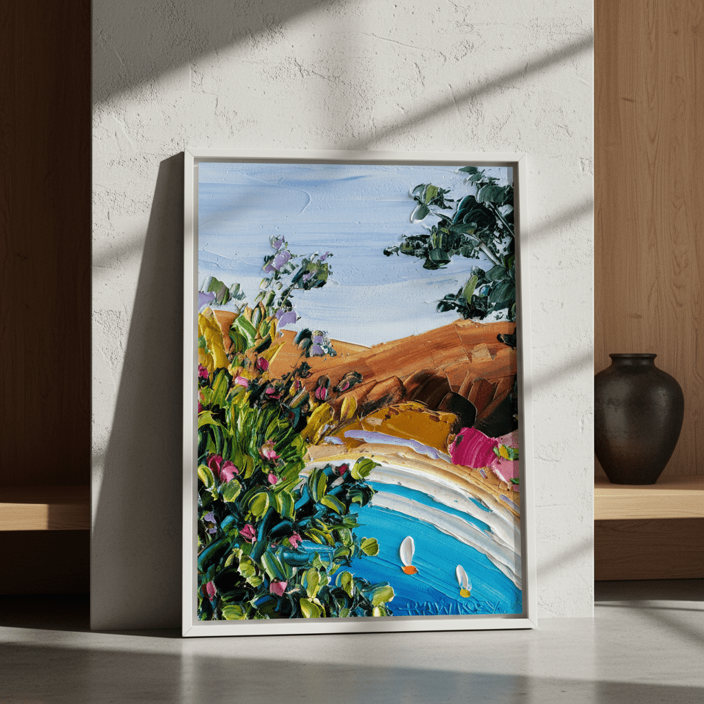 Seeing Pink by Angela Hawkey wall - art - picture - poster