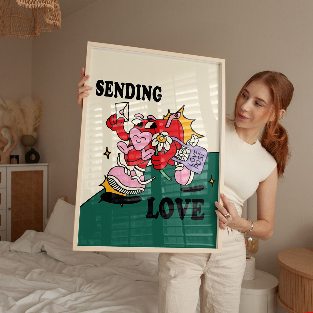 Sending Love Mail by Violetta Derlemenko - Style My Wall