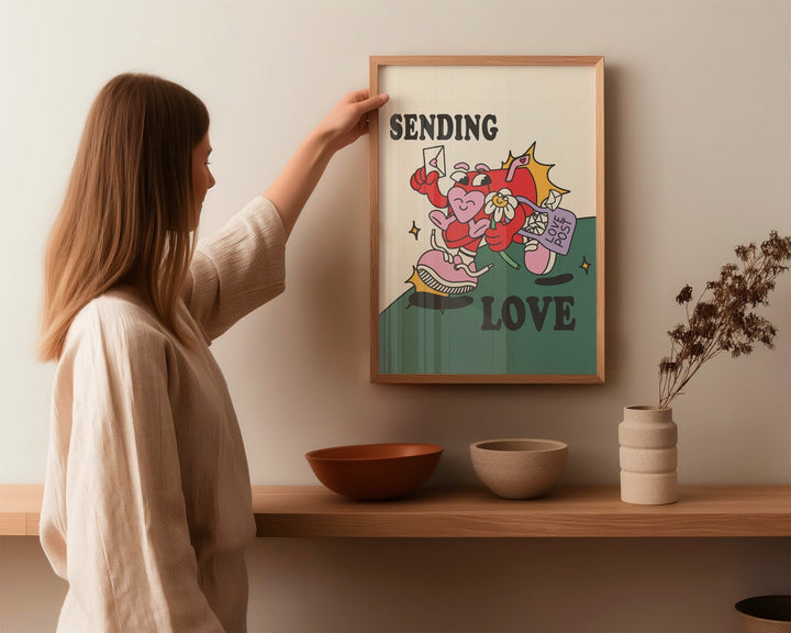 Sending Love Mail by Violetta Derlemenko - Style My Wall