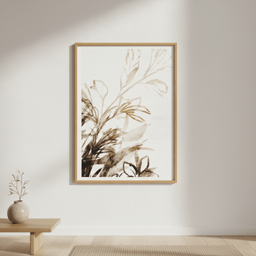 Sepia Garden by Deer Muskeeter wall - art - picture - poster