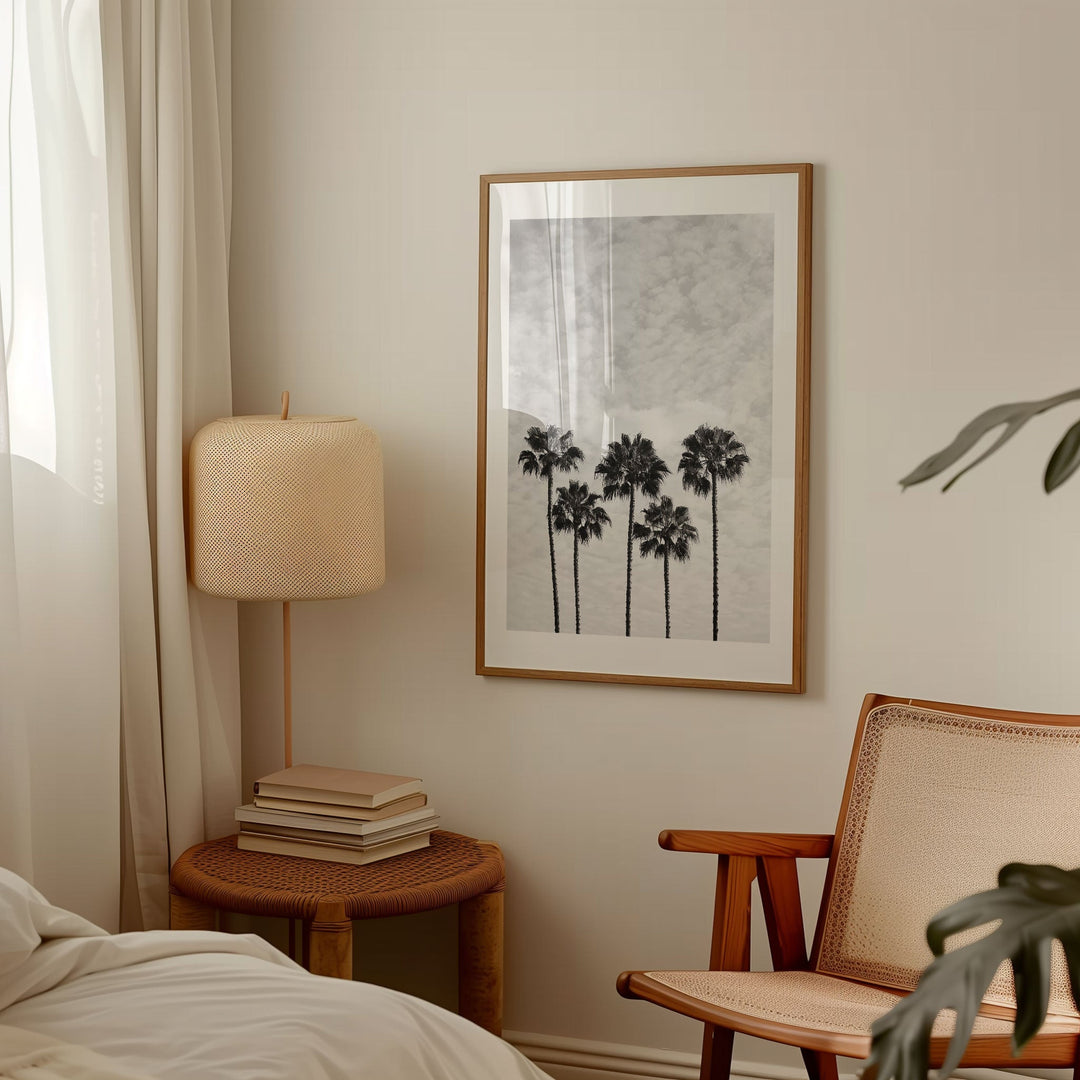 Serene Palm Trees Photograph by Julian Van Bausch wall - art - picture - poster