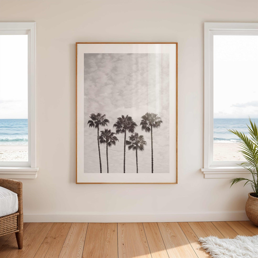 Serene Palm Trees Photograph by Julian Van Bausch wall - art - picture - poster
