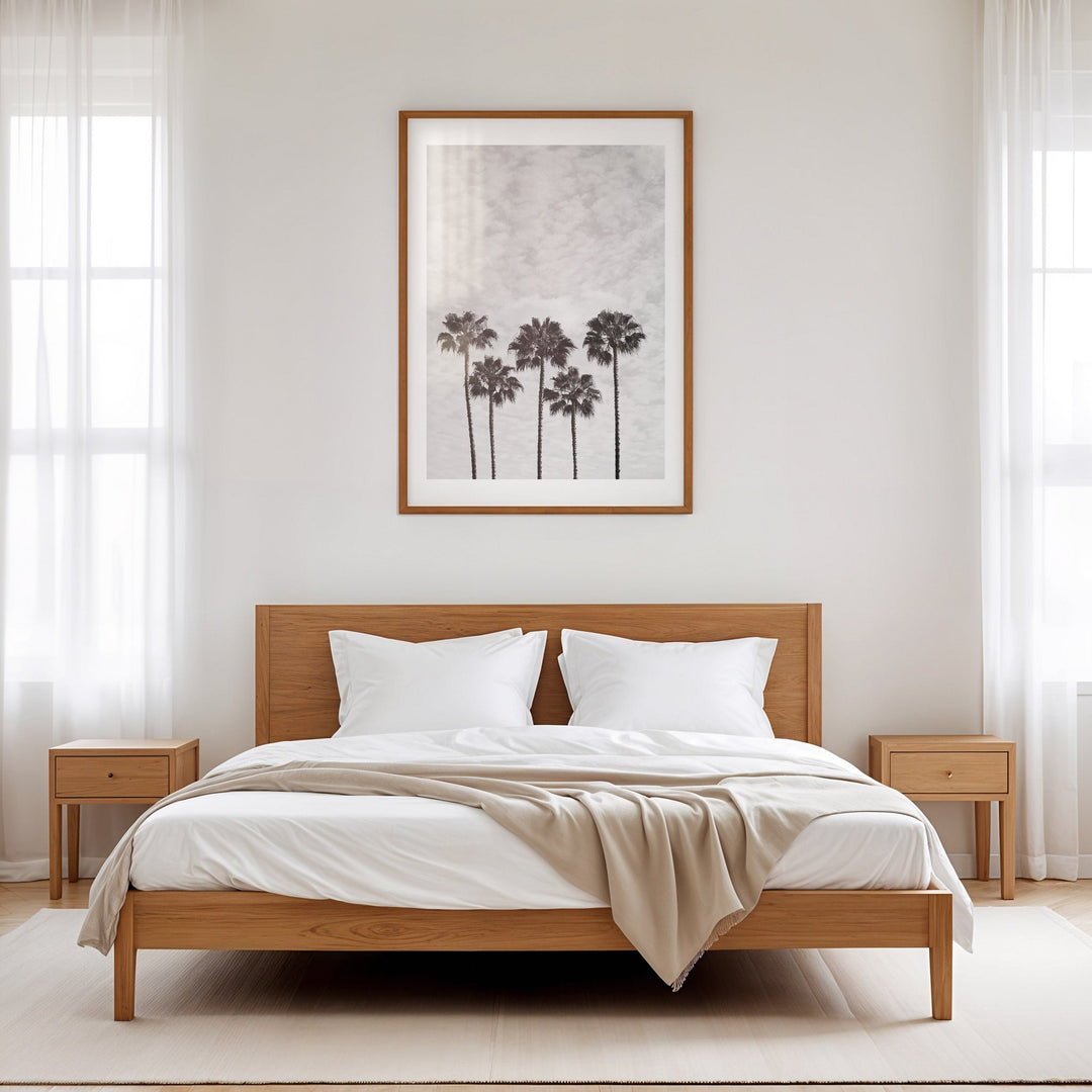 Serene Palm Trees Photograph by Julian Van Bausch wall - art - picture - poster