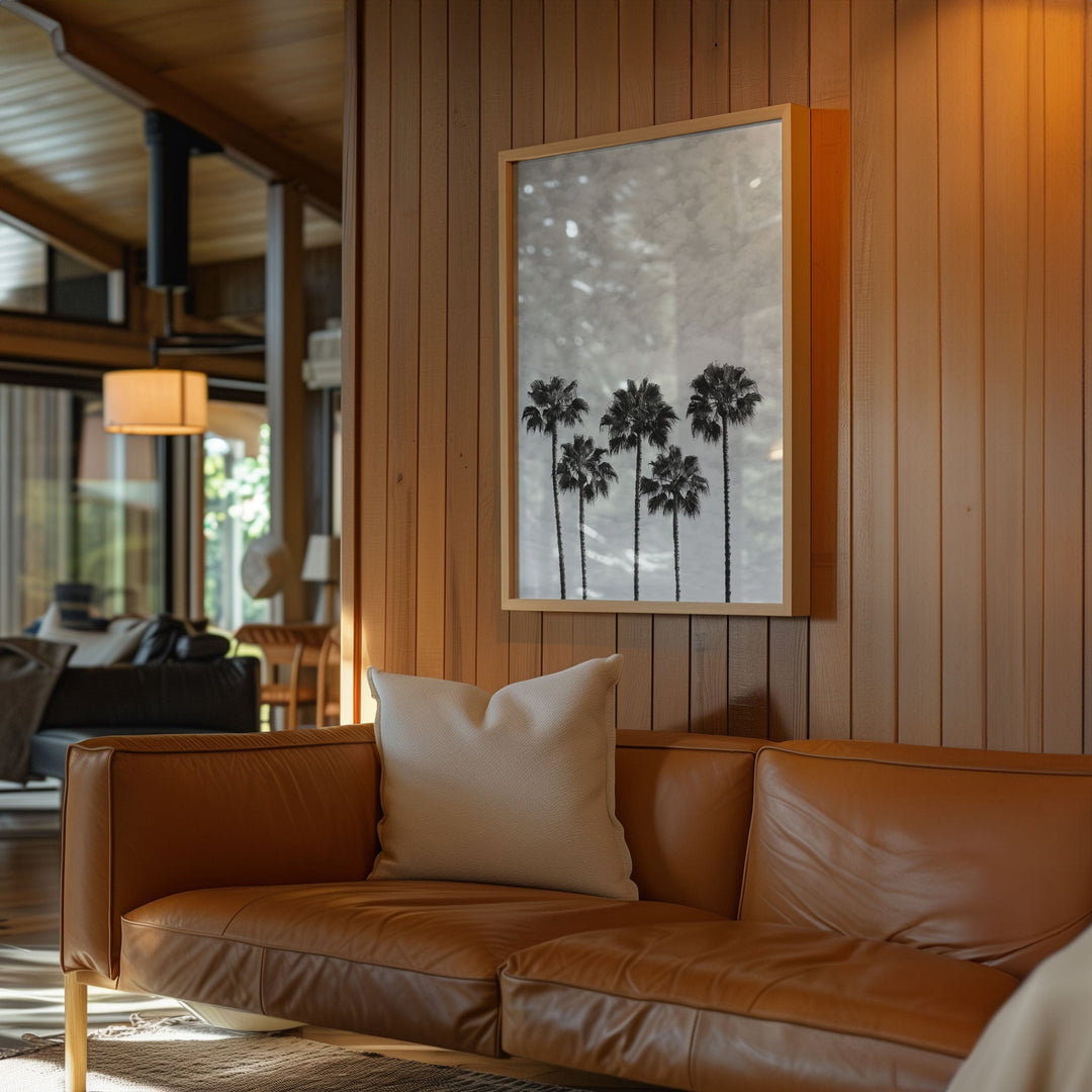 Serene Palm Trees Photograph by Julian Van Bausch wall - art - picture - poster