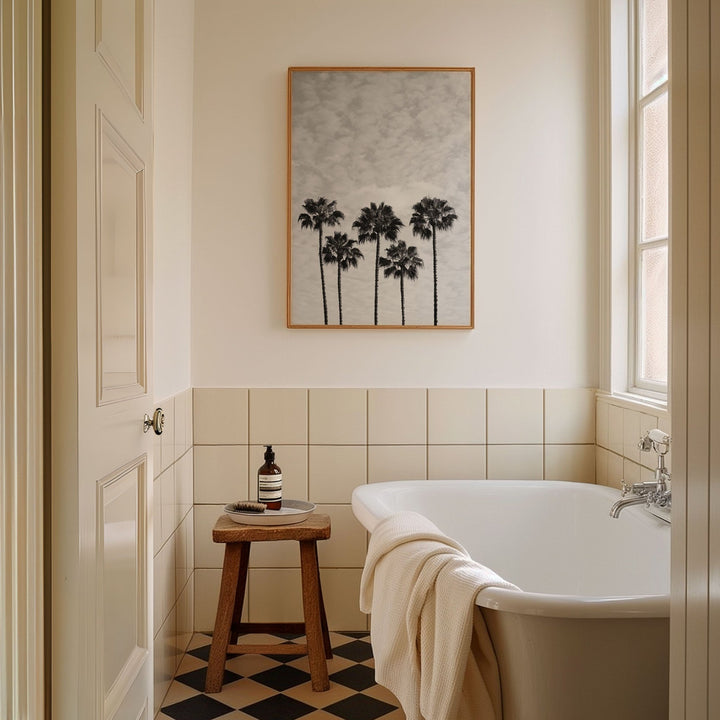 Serene Palm Trees Photograph by Julian Van Bausch wall - art - picture - poster