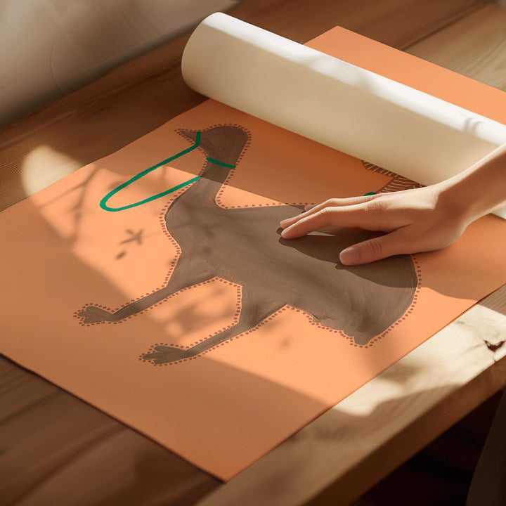 Set of 2 Deadly Riders & Feather Rider Indigenous Wall Art by Domica Hill wall - art - picture - poster