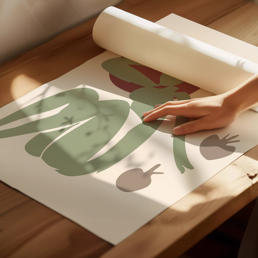 Set of 2 Olive Paper Femme by Henri Matisse wall - art - picture - poster