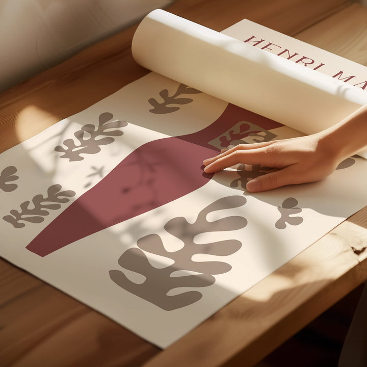 Set of 2 Olive Paper Femme by Henri Matisse wall - art - picture - poster