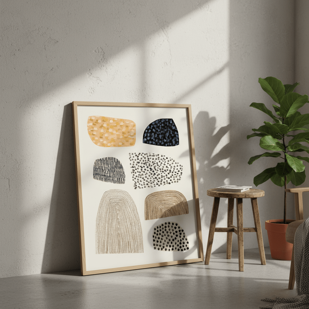Seven Forms by Silvia Visscher wall - art - picture - poster