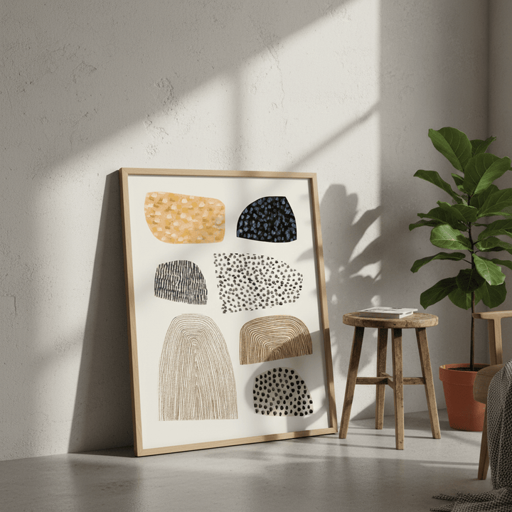 Seven Forms by Silvia Visscher wall - art - picture - poster