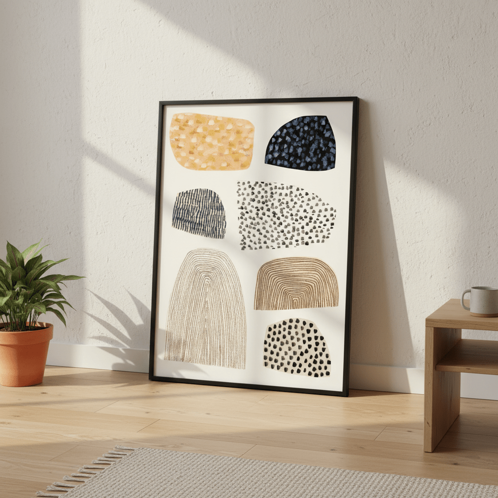 Seven Forms by Silvia Visscher wall - art - picture - poster