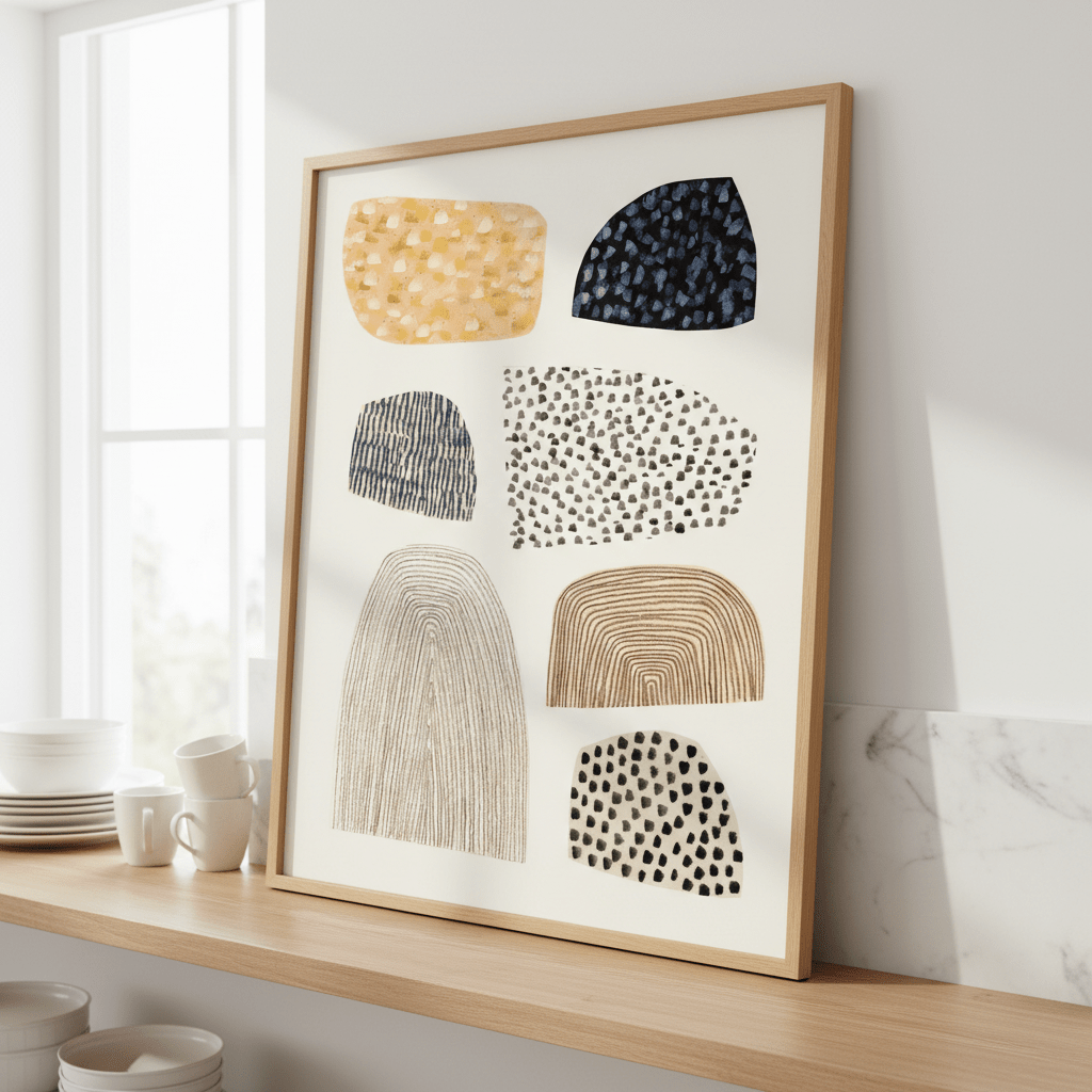 Seven Forms by Silvia Visscher wall - art - picture - poster