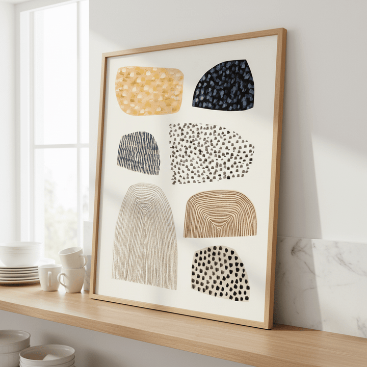 Seven Forms by Silvia Visscher wall - art - picture - poster